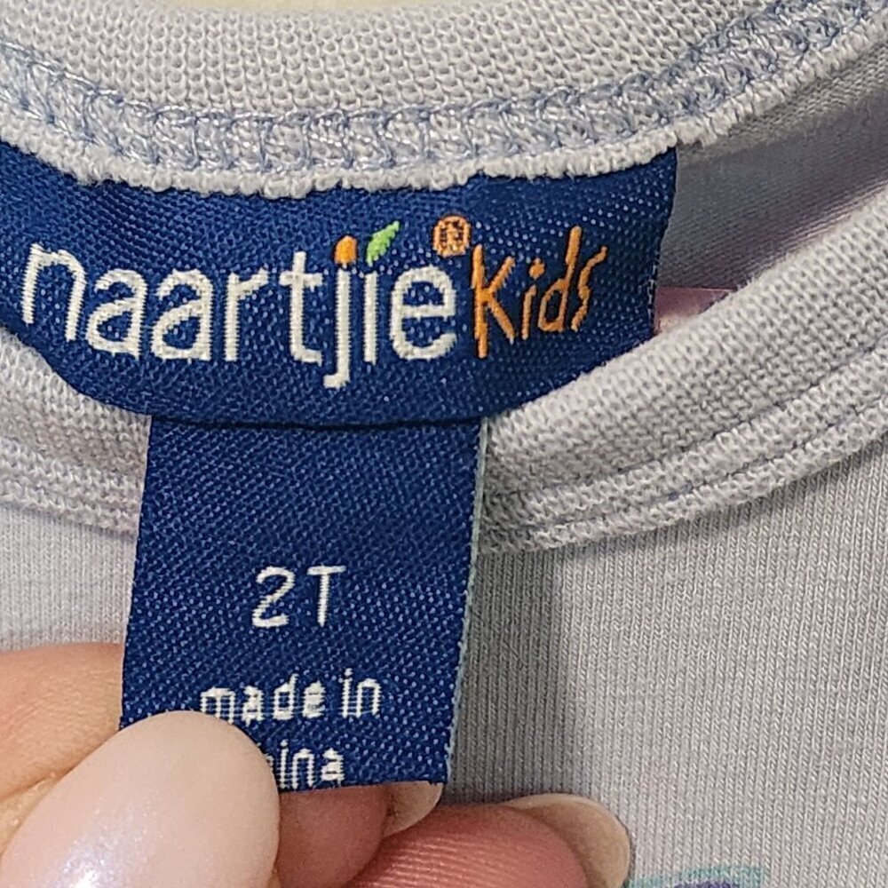 Naartjie sz 2T blue summer dress flamingo island girl - Picture 5 of 9